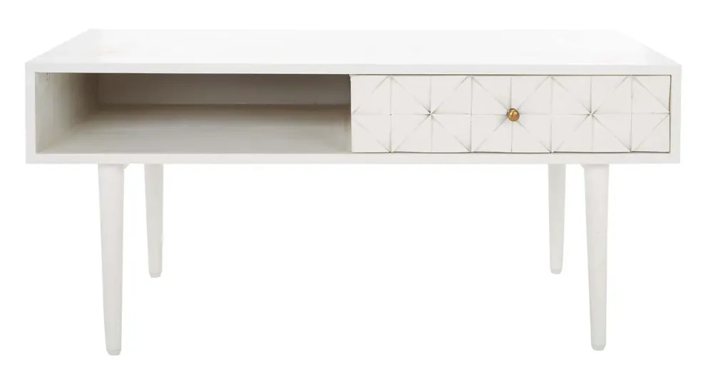 Trusted Brand Safavieh Lexington Coffee Table - White Wash