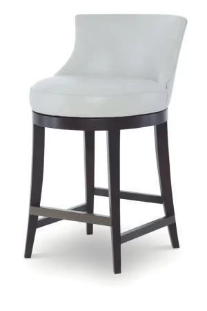 Premium Dutton Swivel Counter Stool | Century Furniture - PLR-3855C-PAPYRUS