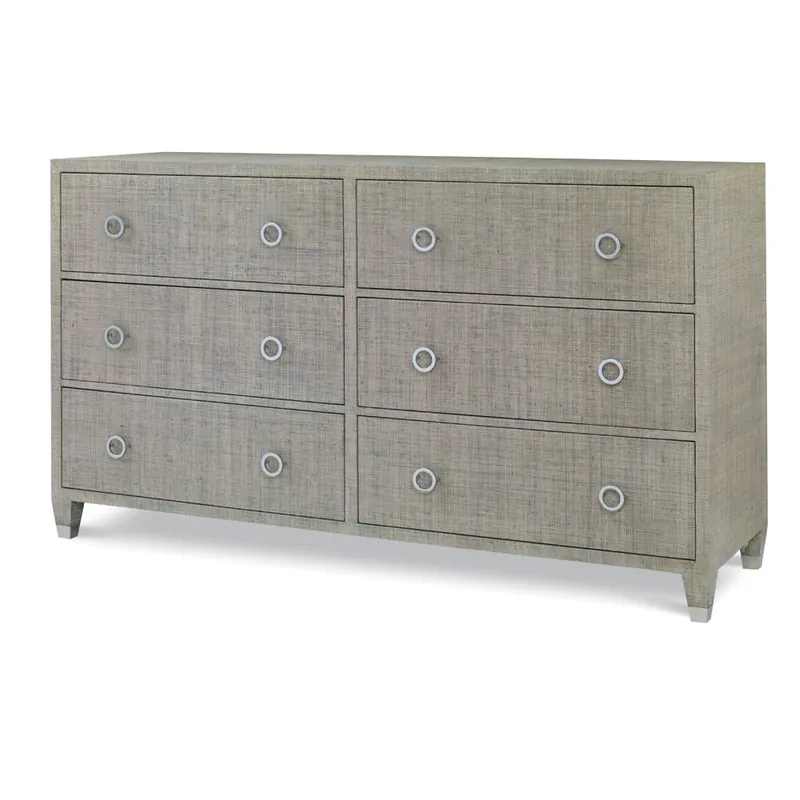 Best Choice Purveyor Dresser (W/Glass) - French Grey | Century Furniture - CT5021-FG
