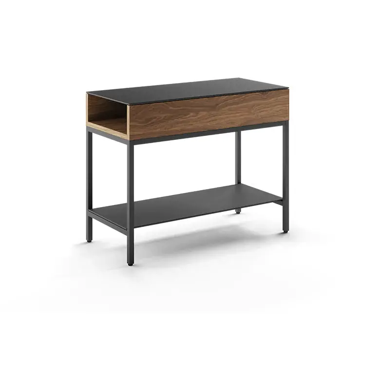 Same Day Shipping Reveal 1196 Modern Glass Top End Table | BDI Furniture - Natural
