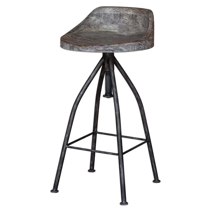 Money Back Guarantee Uttermost Kairu Wooden Bar Stool