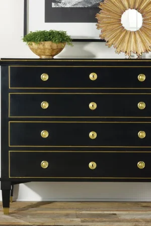 19th Century Ebonized Chest| Modern History - MH418F01 Professional Grade