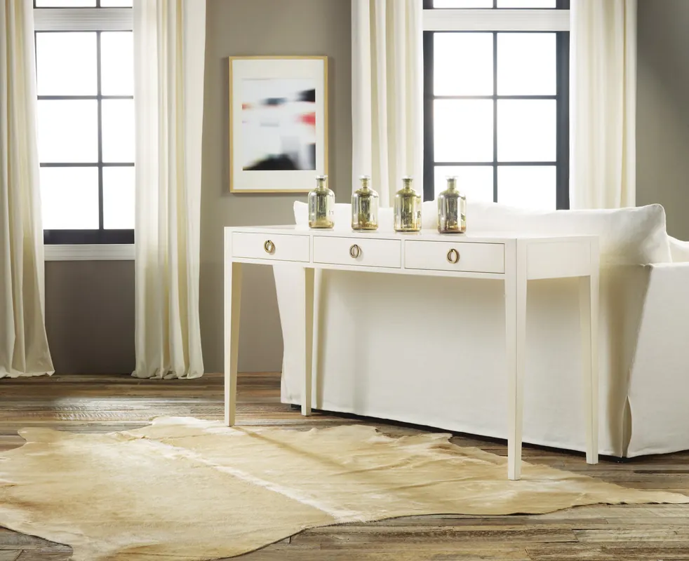Painted Three Drawer Console| Modern History - MH409F01 Best Choice