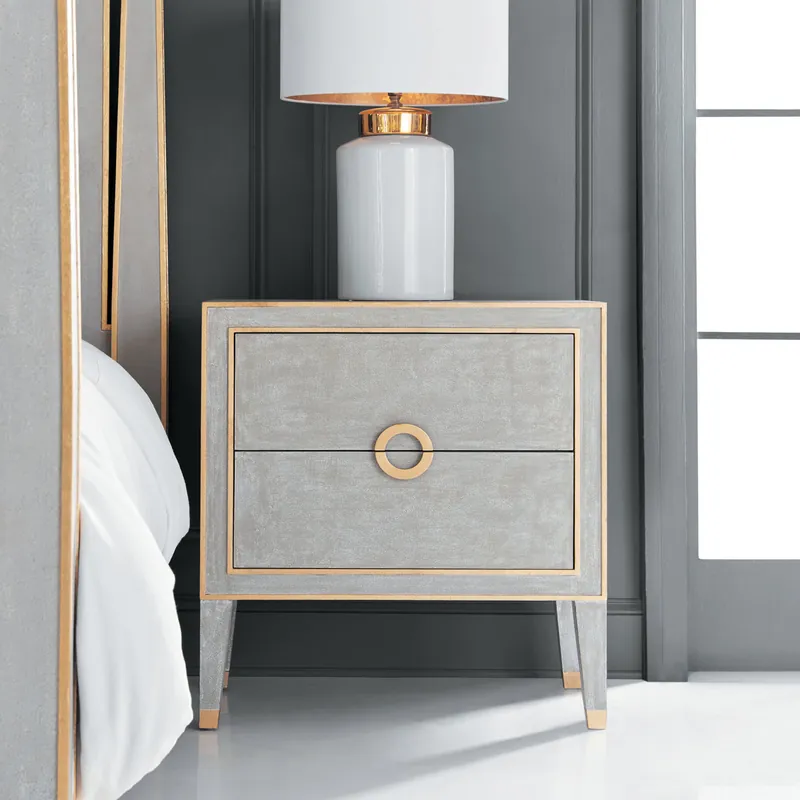Retro Nightstand - Antique Grey | Modern History - MH438F03 Same Day Shipping