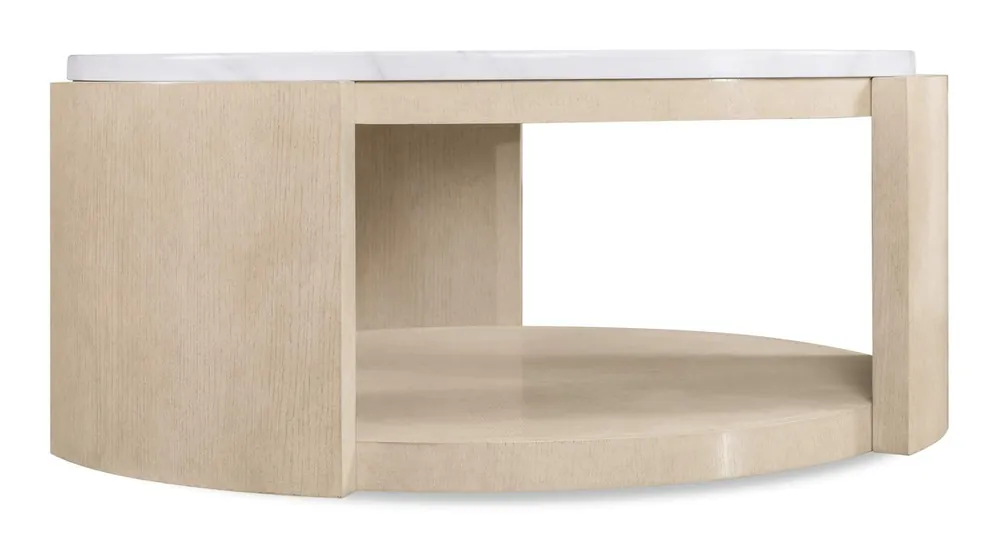 New Release Westwood Round Cocktail Table - Light Wood | Hooker Furniture - 6133-80111-80