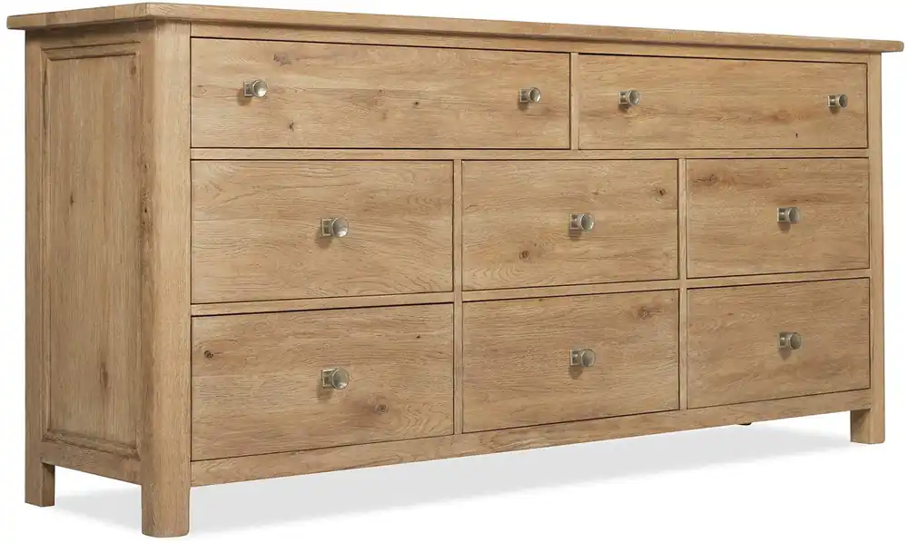 Direct From Factory Driftwood Eight-Drawer Dresser | Hooker Furniture - 6820-90202