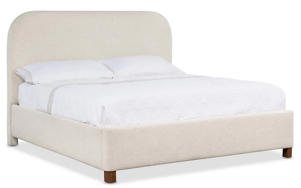 Best Choice Commerce and Market Bridget Upholstered Bed - Beige | Hooker Furniture - 7228