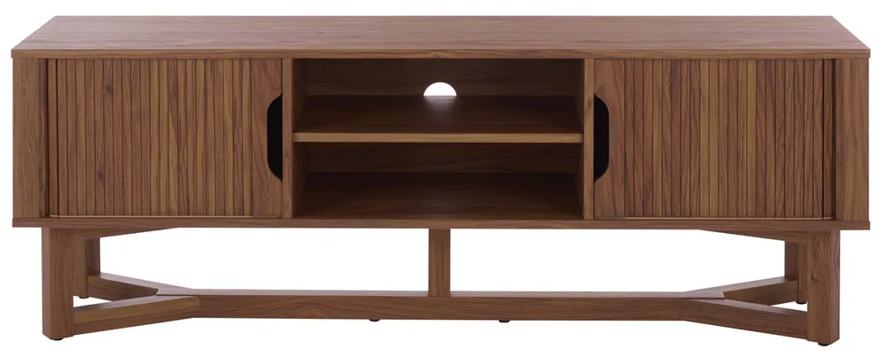 Ilyum 2 Shelf Tambour Doors Sideboard | Safavieh - MED3110 Wholesale