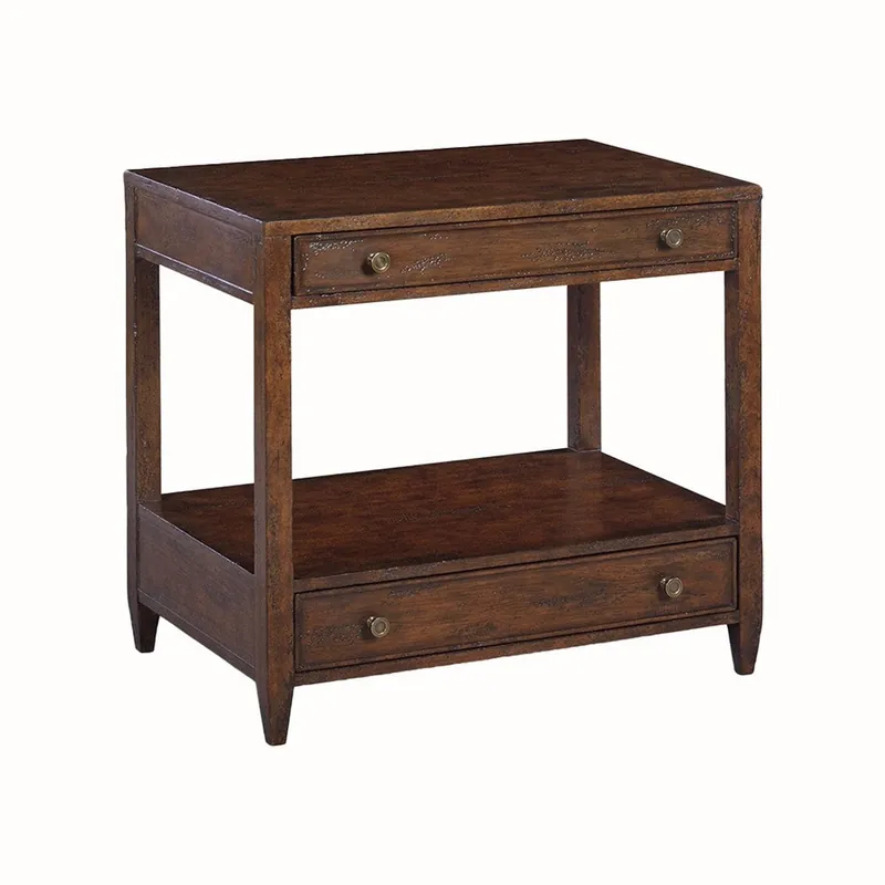 Weston Wide Side Table - Country | Oliver Home - 0974-20 Special Discount