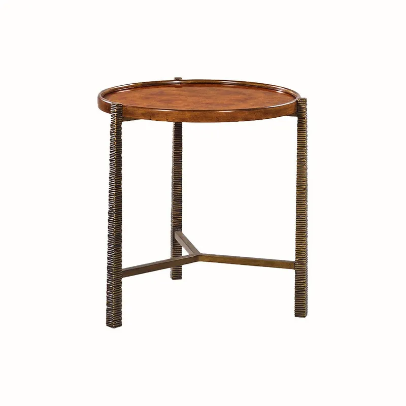 Reston Side Table Small - Burnished | Oliver Home - 1030-07 Price Cut