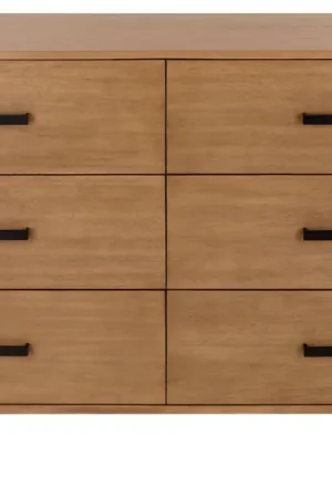 Abbiava 6 Drawer Wood Dresser | Safavieh Couture - SFV4261 Brand New