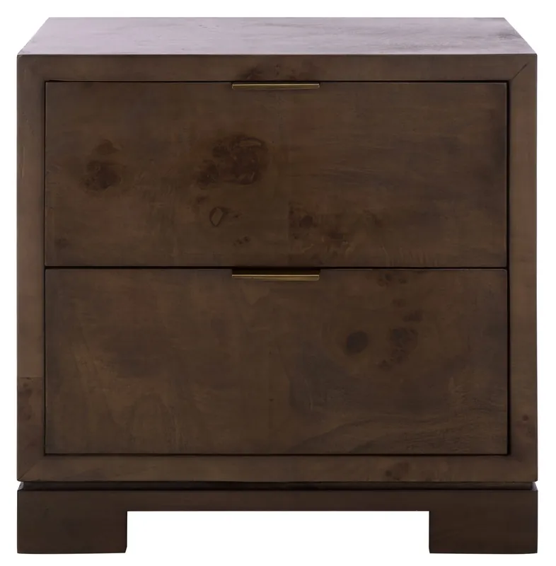 Lavana 2 Drawer Nightstand | Safavieh - NST6612 Hot Deal