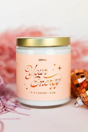Flash Sale Your Energy is a Luxury Scented Candle