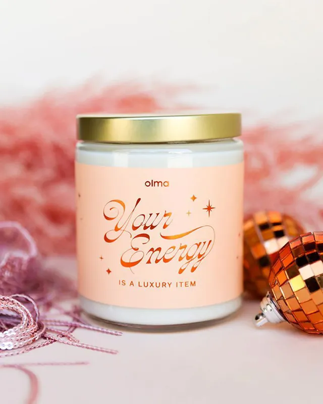 Flash Sale Your Energy is a Luxury Scented Candle