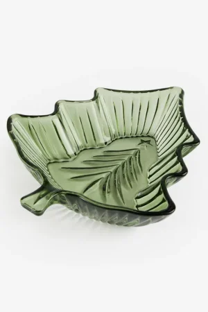 Premium Green Christmas Tree Plate
