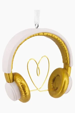 Worldwide Shipping Music Lover Headphones Ornament