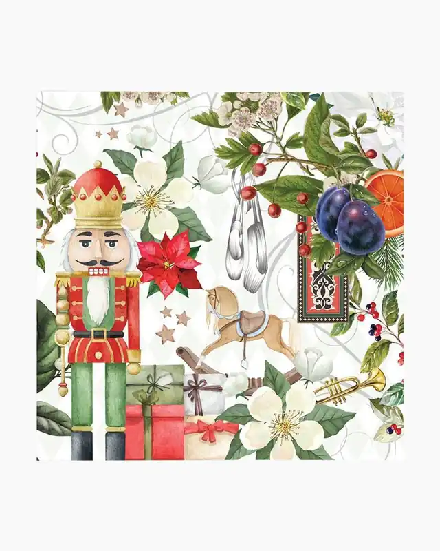 Clearance Nutcracker Suite Cocktail Napkins (Pack of 20)