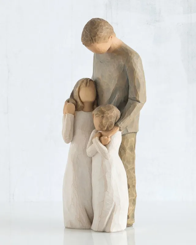 Limited Offer My Girls Figurine - Looking at you, I see wonder, joy, strength