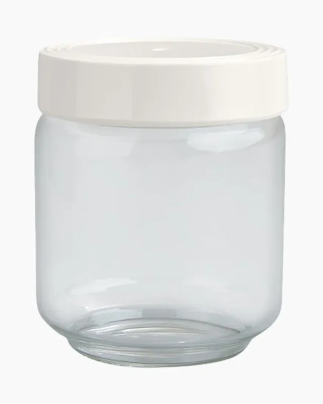 Medium Canister with Pinstripes Melamine Lid Instant Buy
