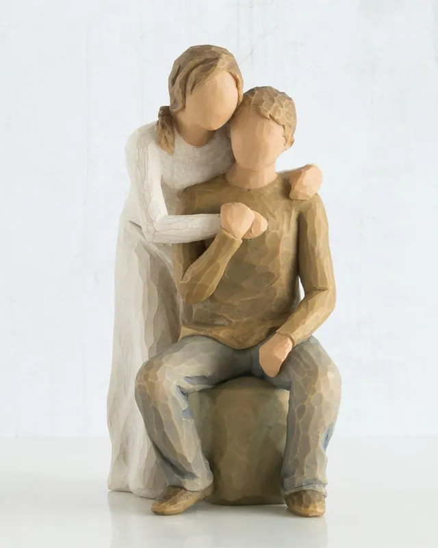 You and Me Figurine - Every day, building on our love Free Shipping