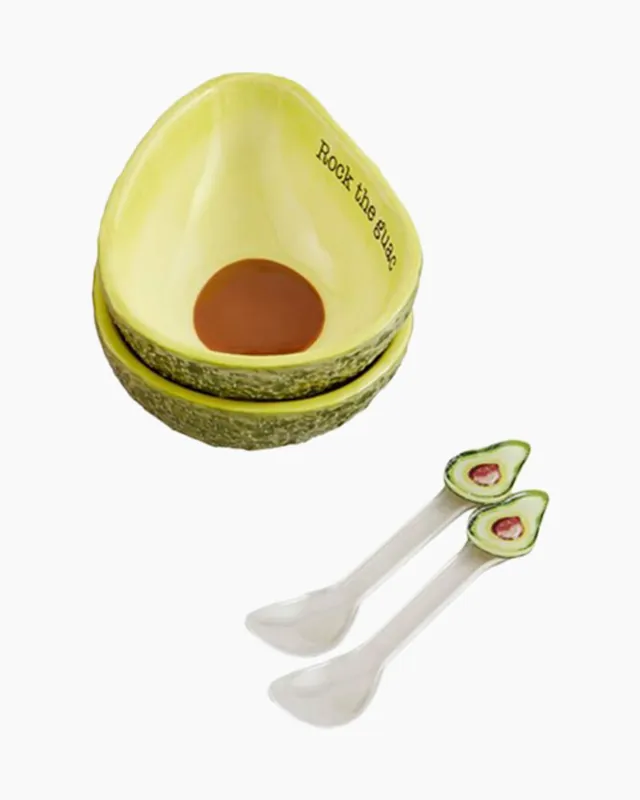 New Arrival Avocado Tidbit Plate Set