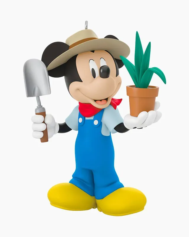 Disney All About Mickey! Gardener Mickey Ornament Buy Direct