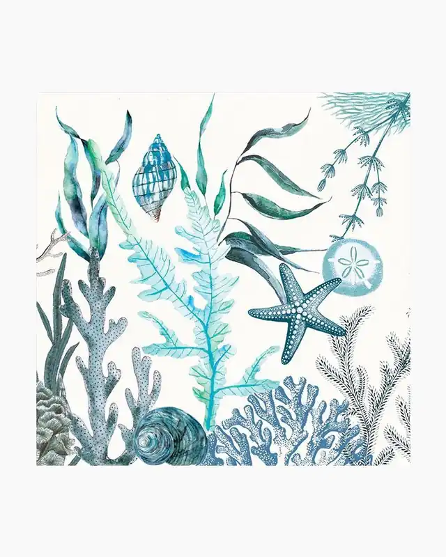 Genuine Ocean Tide Cocktail Napkins