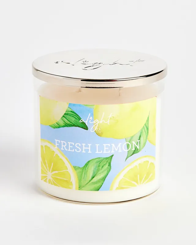 Fresh Lemon 14 oz. 2-Wick Jar Candle Markdown