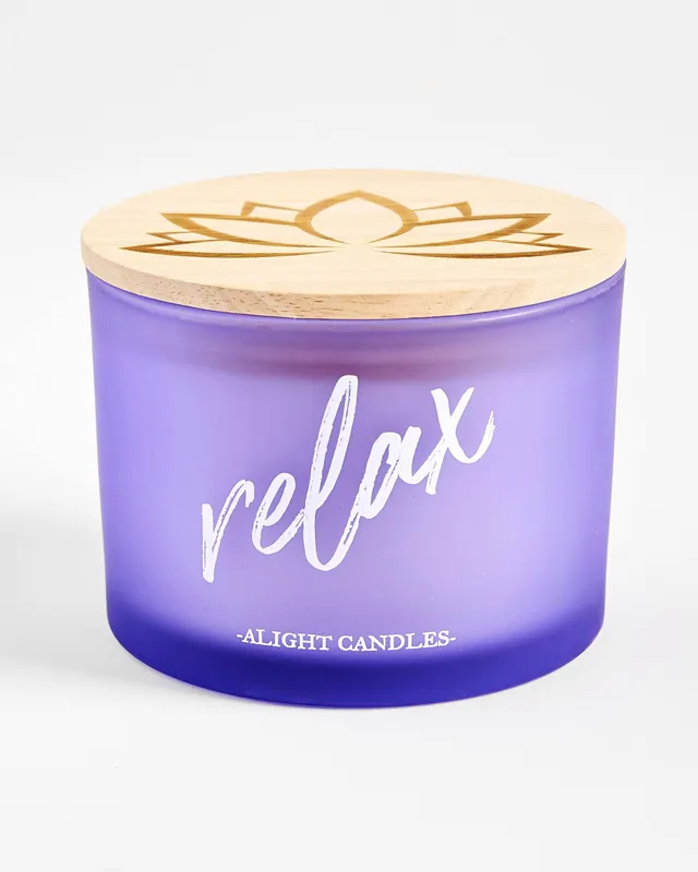 Relax 12 oz. Candle with Lid Best Seller