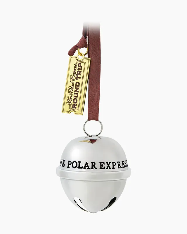 The Polar Express™ Santa's Sleigh Bell 2025 Metal Ornament Best Choice