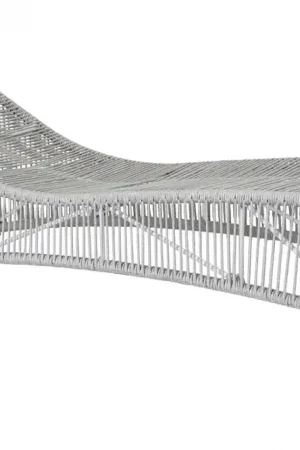 Affordable Miami Cushionless Chaise - Frost | Sunset West - SW4402-9