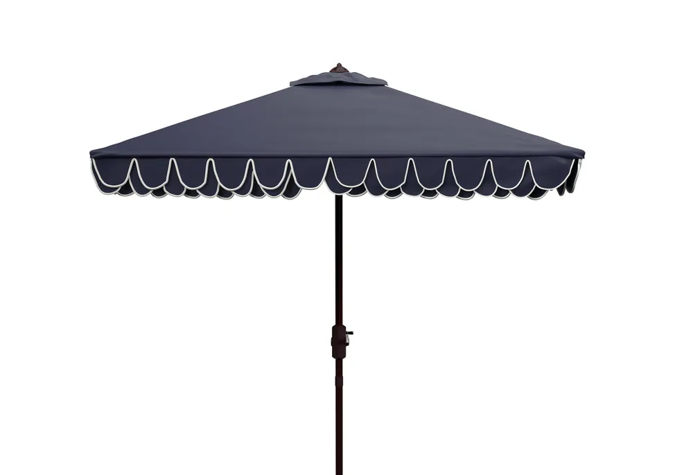 Express Delivery Elegant Valance 7.5 Ft Square Umbrella | Safavieh - PAT8406