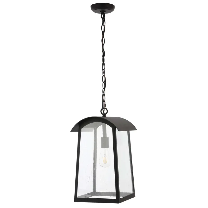 Safavieh Adalai Outdoor Pendant - Black Warranty Included