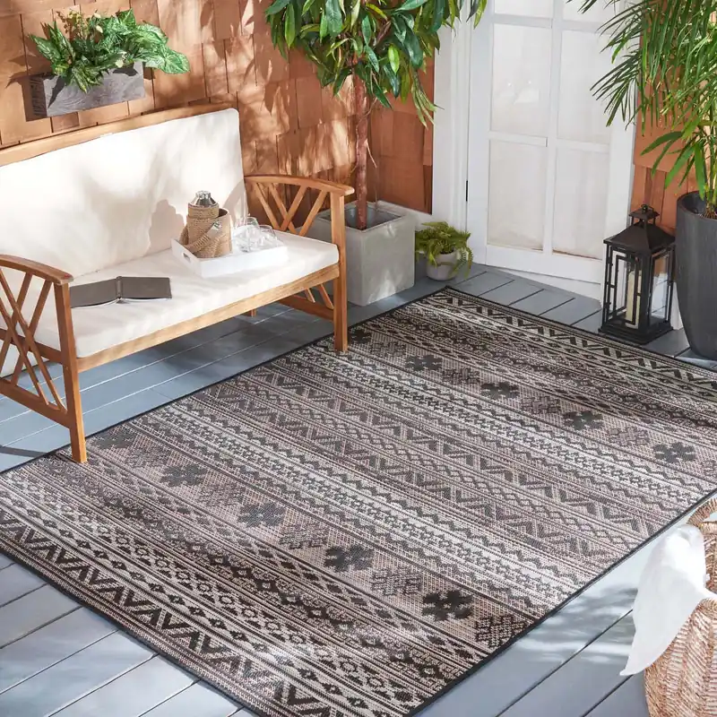Money Back Guarantee Safavieh Havana Rug Collection: HAV331T - Brown / Black