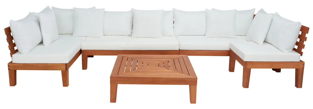 Big Sale Safavieh Granton 5 Piece Living Set - Natural / Beige