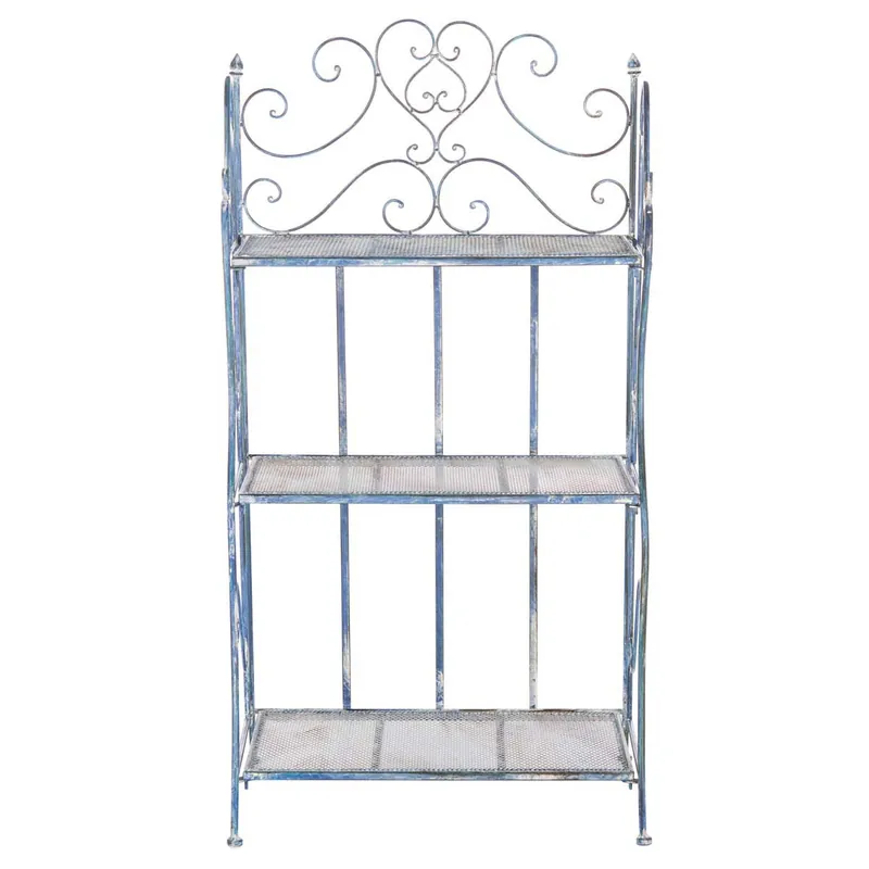Free Shipping Safavieh Torus 3-Tier Shelf - Antique Blue
