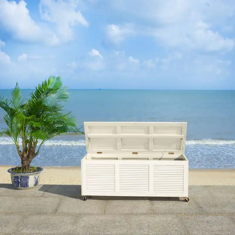Safavieh Elina 47.2-Inch L Cushion Box - White Popular