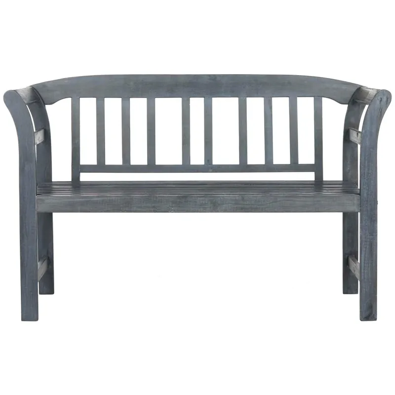 Genuine Safavieh Porterville 2 Seat Bench - Ash Grey