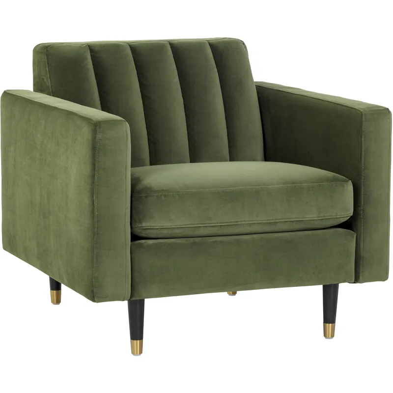 Yosi Moss Green Armchair Price Drop