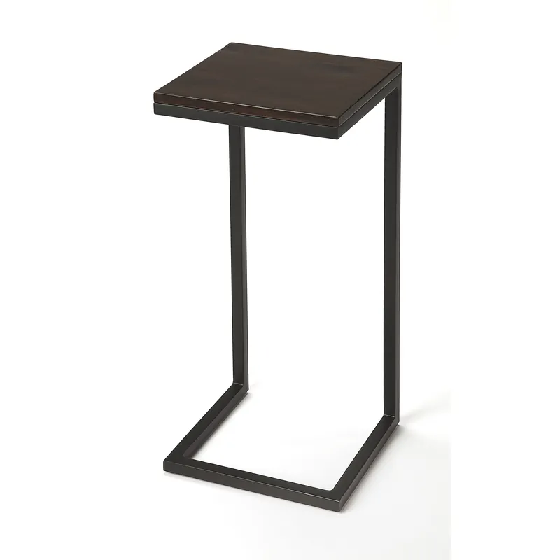 Metalworks Kilmer Wood & Black Metal Finsih 26 X 11 inch Coffee Accent Table Instant Buy