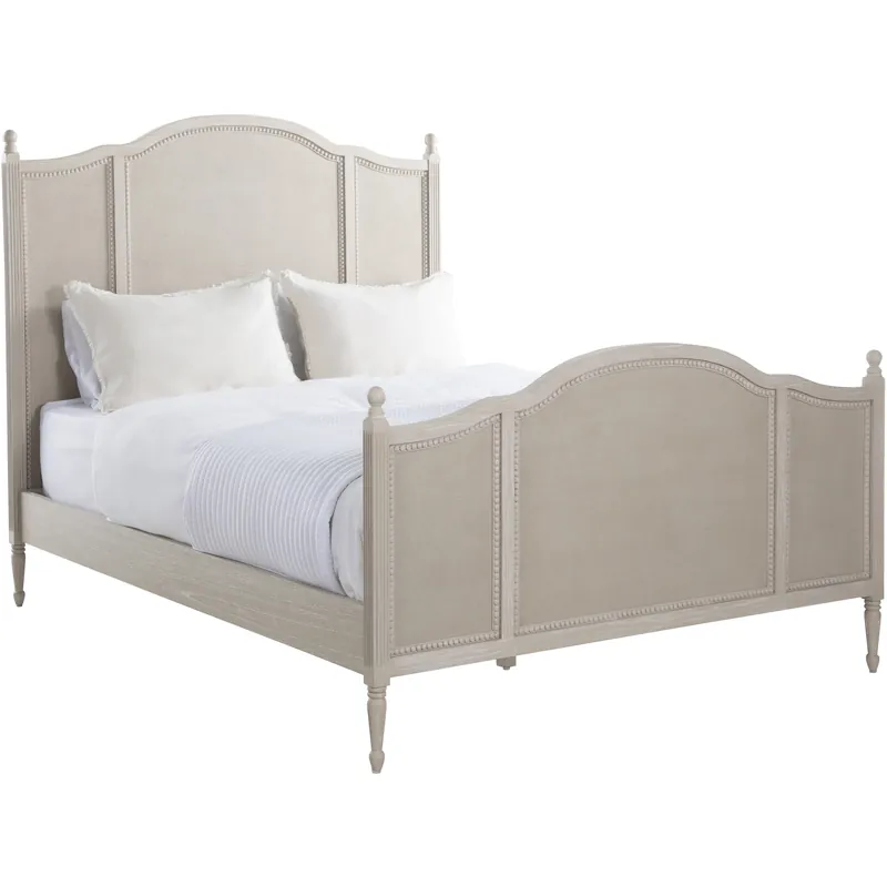 Top Rated Caroline Cerused White Queen Bed