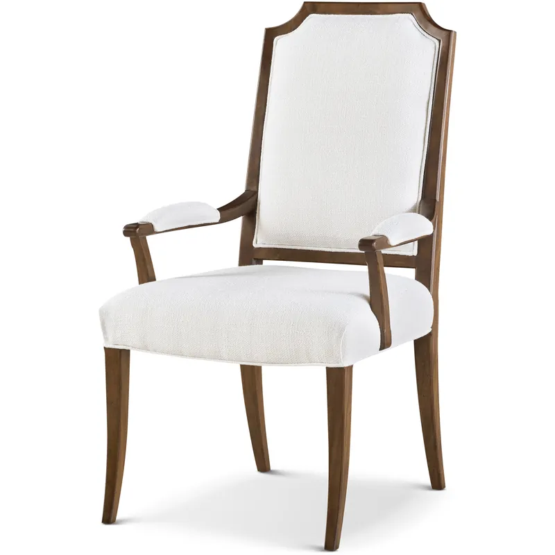 Best Choice Sloane Edwardian Brown Dining Chair, Wooden, Upholstered