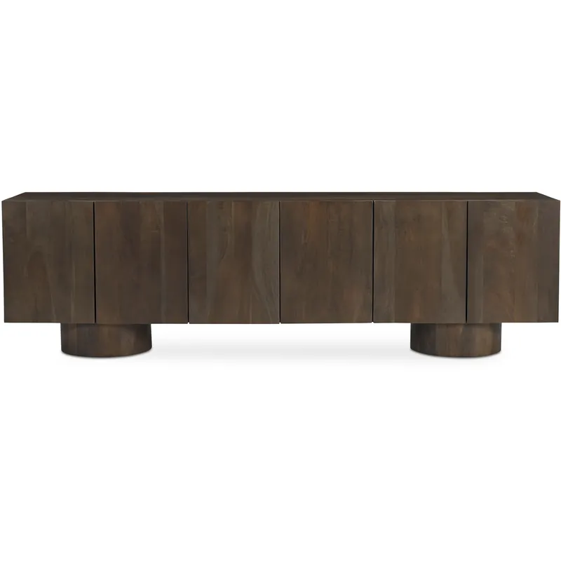 Hadley 90 inch Dark Brown Media Unit Hot Deal