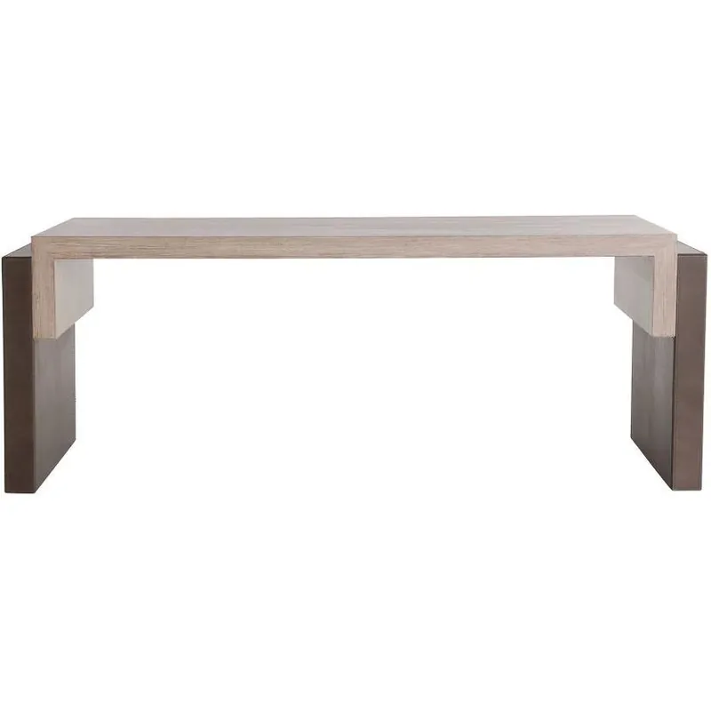 Luke 48 X 18 inch Smoke Cocktail Table Same Day Shipping