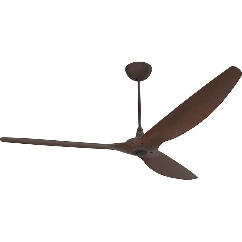 Buy Online Haiku 84 inch Oil Rubbed Bronze with Cocoa Wood Grain Blades Outdoor Ceiling Fan