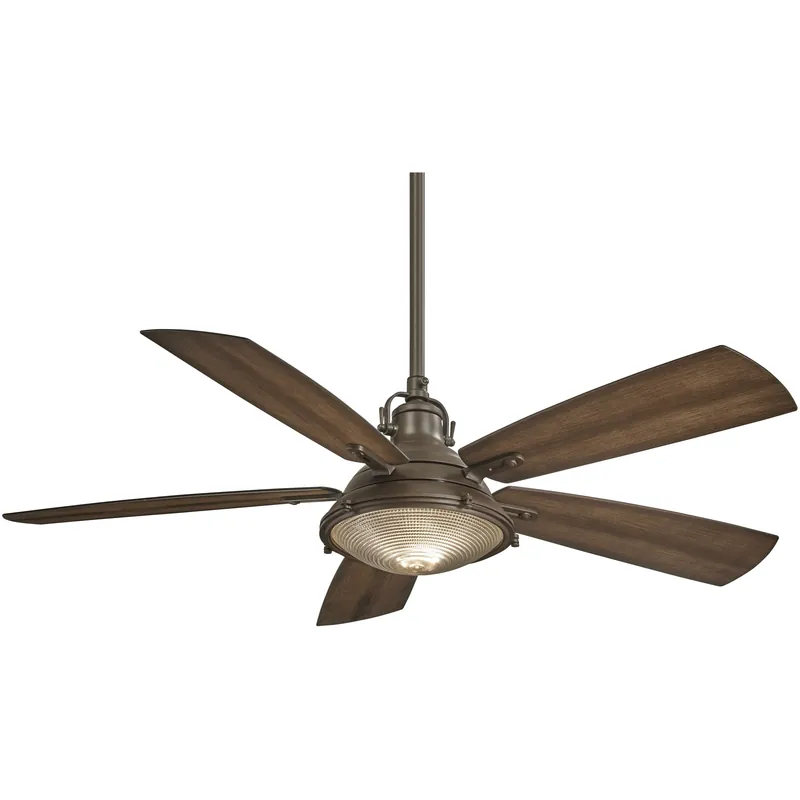 Sale Groton 56 inch Oil Rubbed Bronze with Dark Pine Blades Outdoor Ceiling Fan
