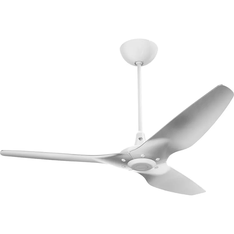 Must Have Haiku 60 inch White with Brushed Aluminum Blades Outdoor Ceiling Fan