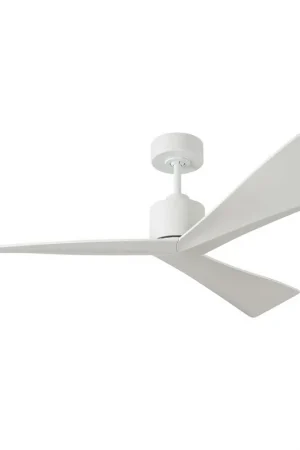 Adler 52 inch Matte White Indoor/Outdoor Ceiling Fan Price Drop