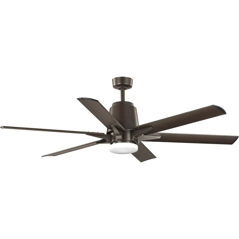 Arlo 60 inch Architectural Bronze Indoor/Outdoor Ceiling Fan, Progress LED Express Delivery