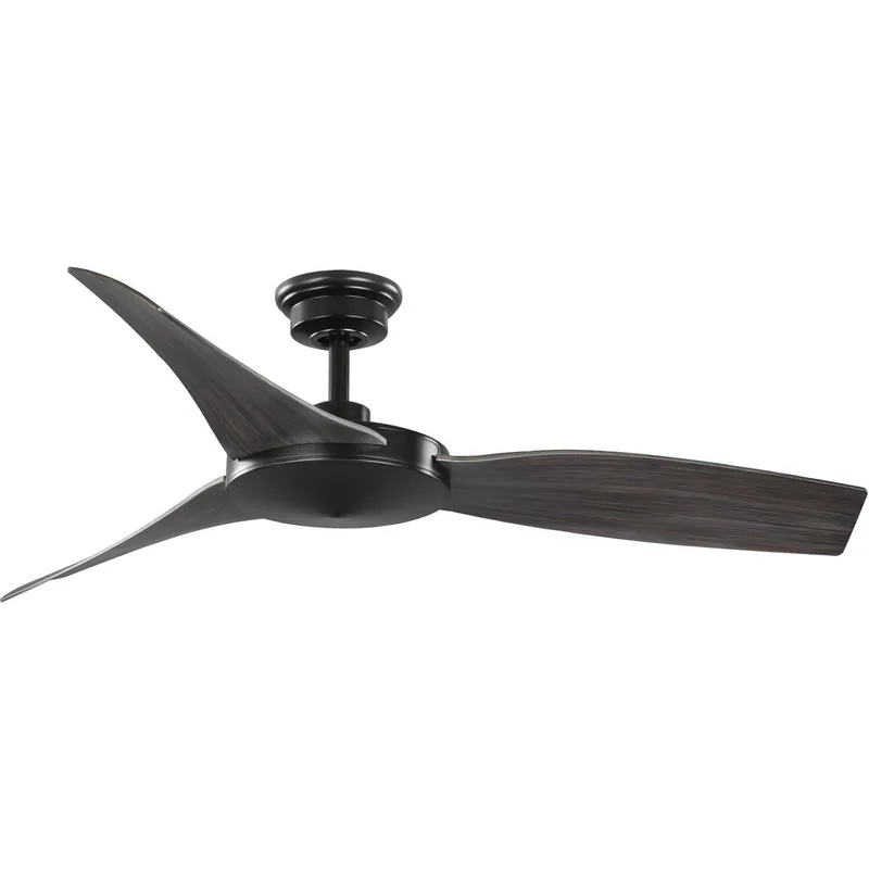 Spicer 54 inch Matte Black with Antique Black Blades Outdoor Ceiling Fan Super Sale